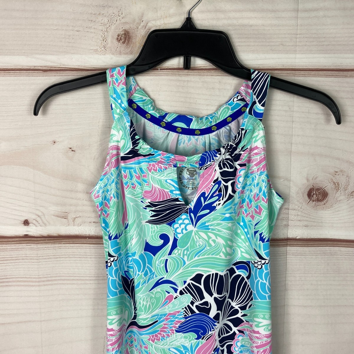 banana boat ladies dresses Banana Boat UPF 50+ Women's Sleeveless Shift Printed Tank Dress UV Sun  Protection