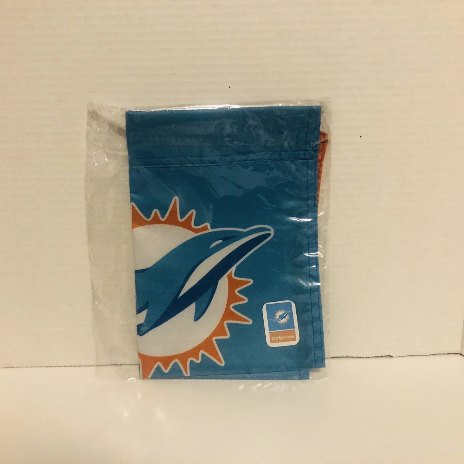 Miami Dolphins Double Sided football Garden Flag New In Package