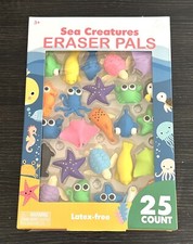 Sea Creatures Eraser Pals