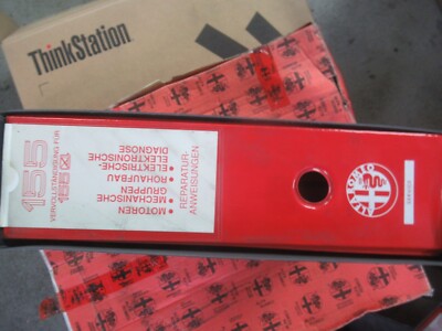 Genuine Alfa Romeo 155 Q4 Repair Order Instructions Engines Diagnostic etc.