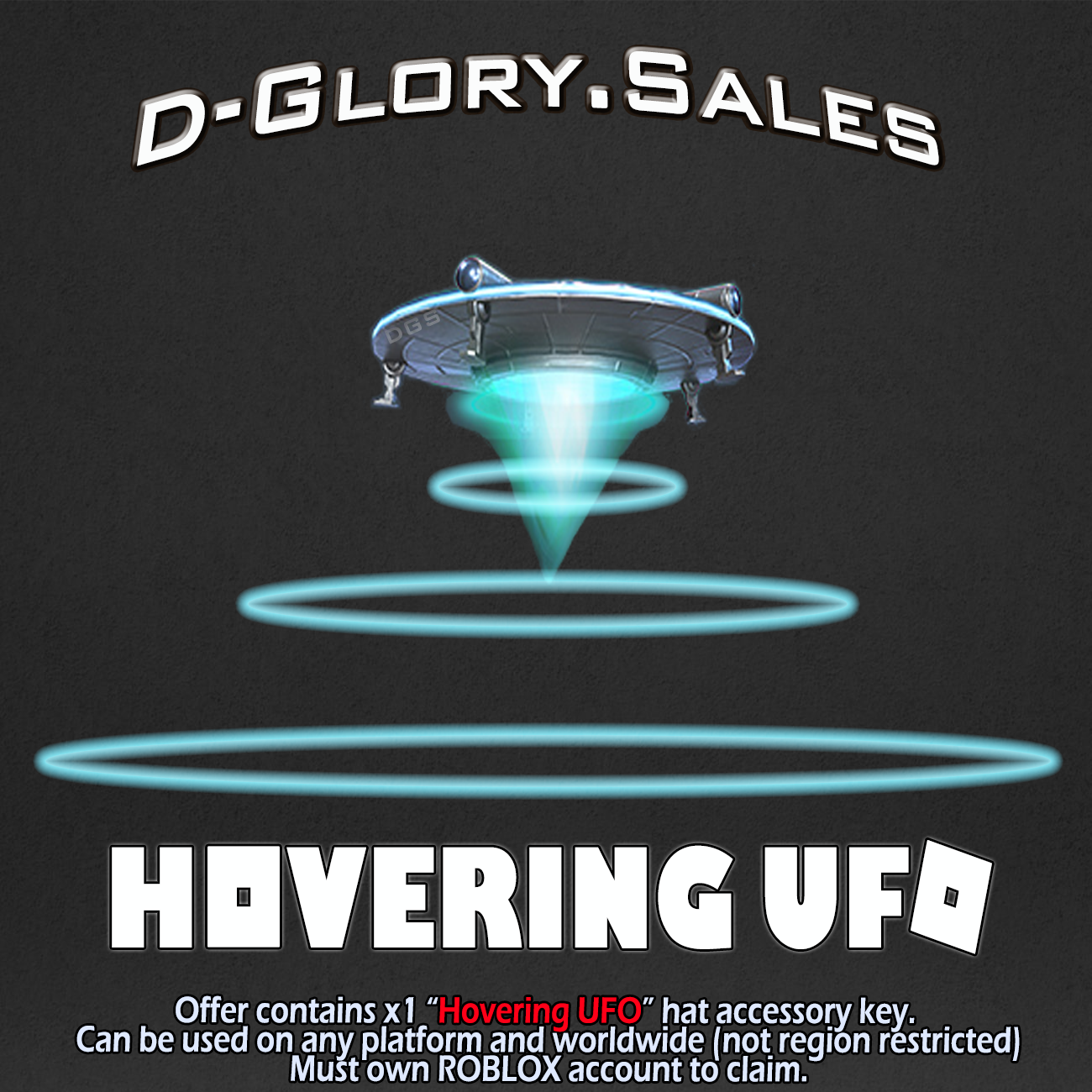 Roblox - Hovering UFO  Prime Gaming CD Key