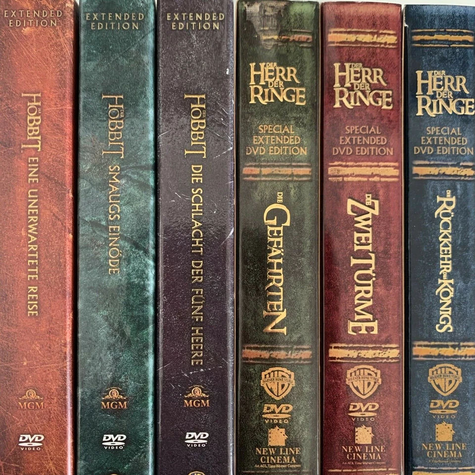 Die Hobbit- und Herr der Ringe-Trilogien - Extended Editionen 27-DVDs DVD - Bild 2 von 4