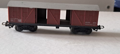 Jouef H0 653 gedeckter Güterwagen 4-achsig Lyw 420714 SNCF | Zustand: Gebraucht