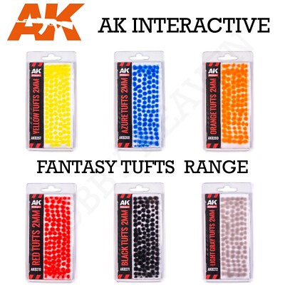 AK Interactive Fantasy Tuft Range kombiniert schneller Versand