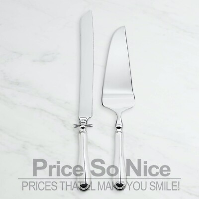 Williams Sonoma Sterling Silver Wedding Cake Serving Set MSRP $400