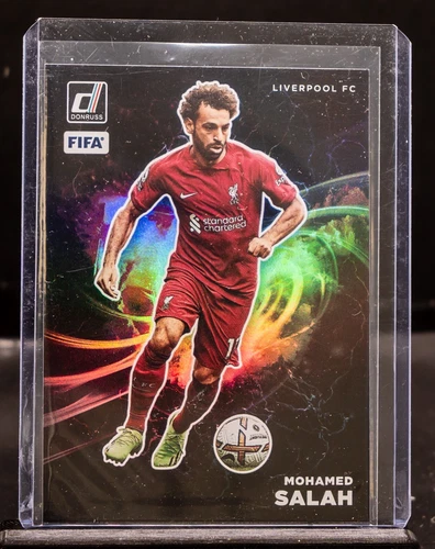 MOHAMMED SALAH 2022 Panini Donruss Night Moves SP BW13