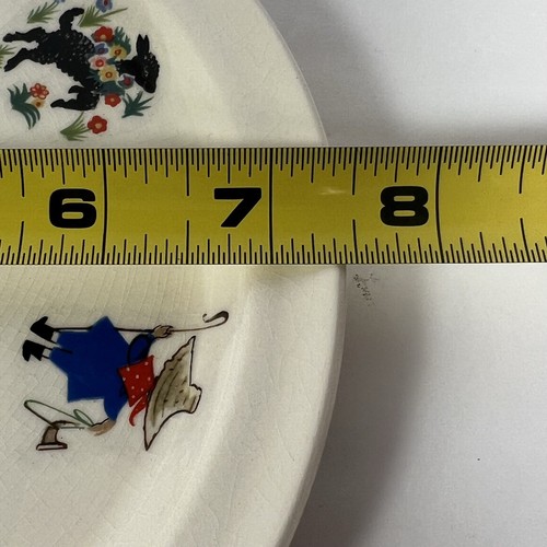 Vintage Brendan Erin Stone Arklow Ireland Nursery Rhyme Child's Plates Cups Set - Picture 15 of 15
