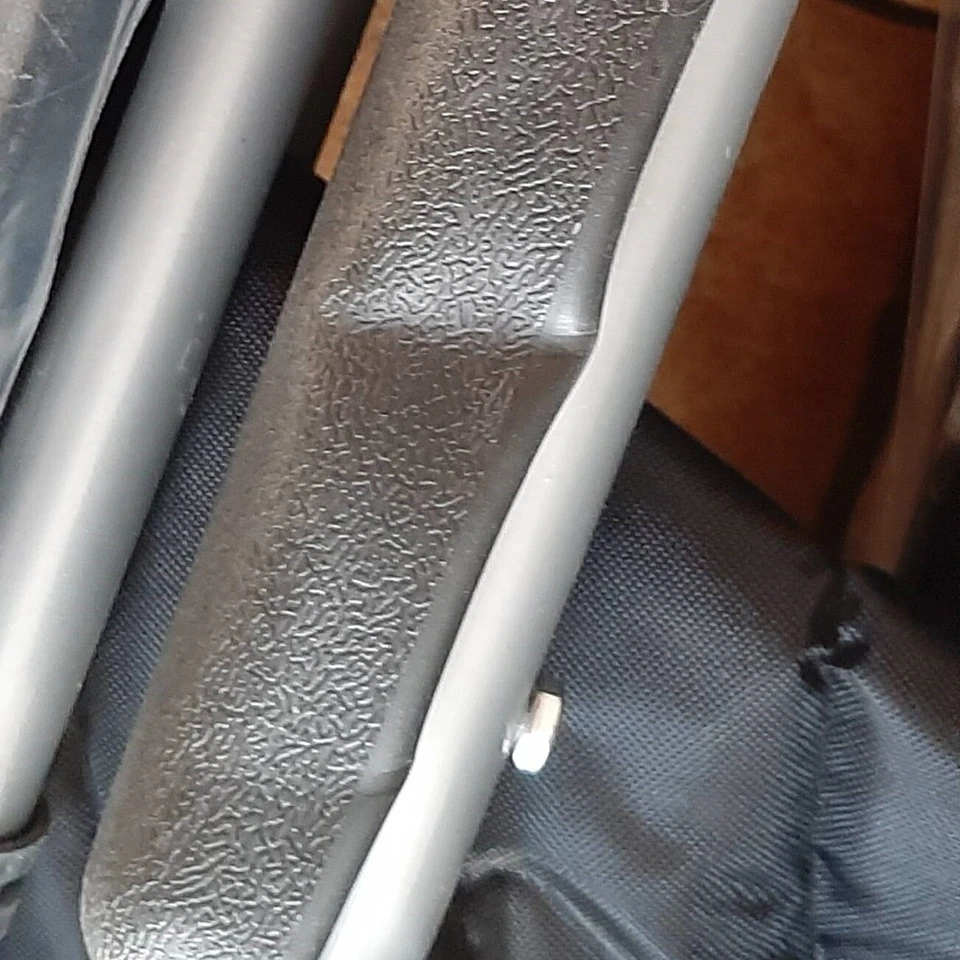 Sedia a rotelle pieghevole, Sedia Comoda WC per Anziani, Schienale Regolabile - Immagine 3 di 4