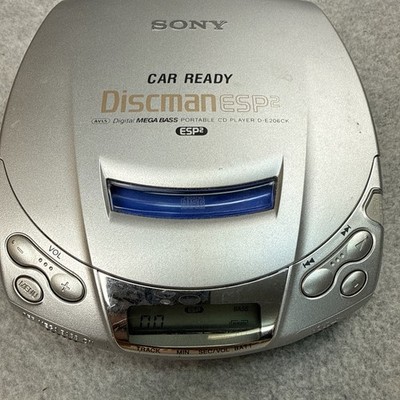 Sony CD Walkman Discman D-E206CK Mega Bass ESP2 Car Ready Tested Working