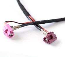 4 2 Core FAKRA HSD LVDS CID NBT Video Cable For BMW F10 F20 F30 F15 Head Unit