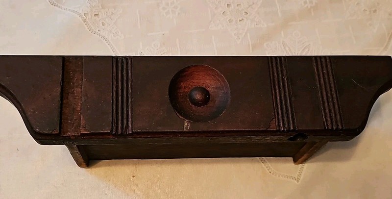 Antique Treadle Sewing Machine Drawer Carved Wood Sides Victorian 
