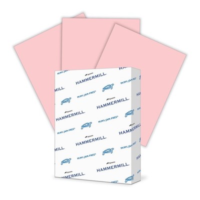 Hammermill Colored Paper, 24 lb Pink Printer Paper, 8.5 x 11-1 Ream (500 Sheets)