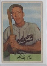 1954 Bowman Billy Cox (Field Avg 1000960) #26 sq1