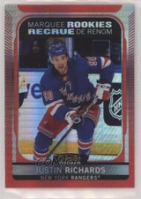 2021 O-Pee-Chee Platinum Marquee Rookies Red Prism /199 Justin Richards #262 bg9