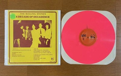 Rolling Stones / The Who Pink Vinyl A Decade of Decadance TMOQ Neu