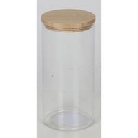 Vorratsglas 1750 Ml Mit Bambusdeckel Aufbewahrungsglas GlasbehäLter Glasgefäß