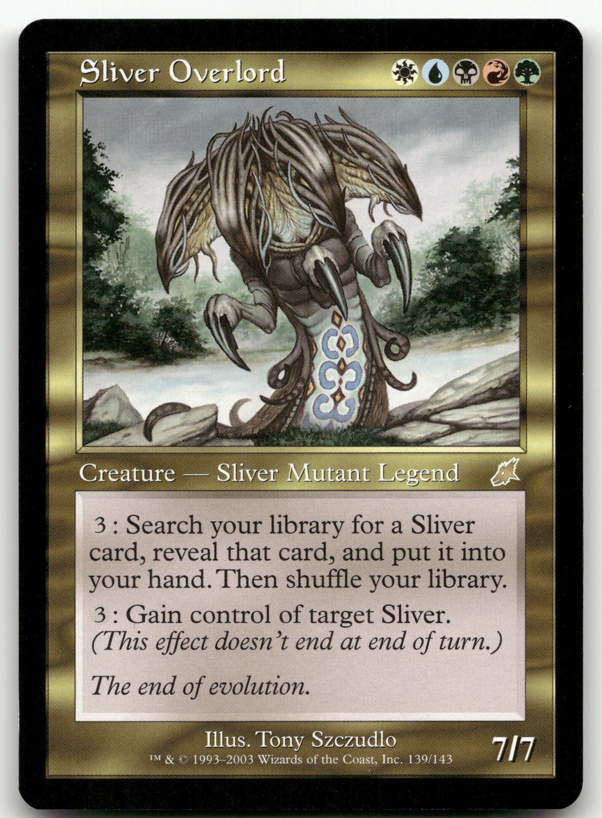 Sliver Overlord #139 (NM) Scourge SCG Magic MTG