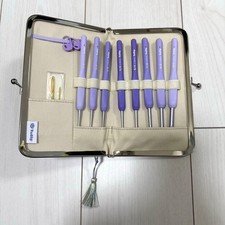 ETIMO Murasaki Crochet Hook Set Murasaki Knitting Needle With Cushion Grip Tulip