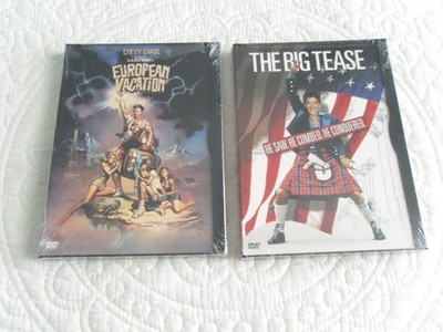 NATIONAL LAMPOON'S EUROPEAN VACATION & THE BIG TEASE BOTH NEW & SEALED