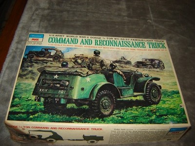 Vintage Peerless Max Model #3505 Command Reconnaissance Truck Ex Cond Started