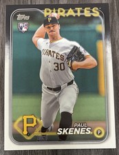 2024 Topps Update Series - Paul Skenes #US100 White Uniform Rookie Card (RC)