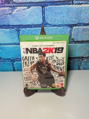NBA 2K19 (Microsoft Xbox One, 2018) Game, Case, and Insert