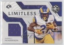 2021 Limited Limitless Materials Spotlight Silver /75 Darrell Henderson ez4