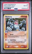 2006 POKEMON EX LEGEND MAKER #9 MACHAMP HOLO PSA 8 - LOW POP - NEW CERT