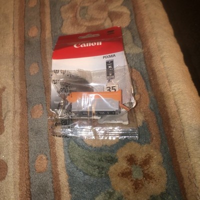 ONE GENUINE CANON PIXMA 35 BLACK PGI-35 BLACK SEALED