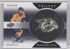 2013-14 Upper Deck Trilogy Signature Pucks Ryan Ellis #SP-RE Auto 0f8