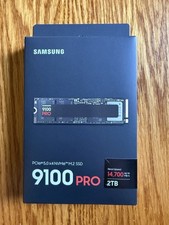 Samsung SSD 9100 PRO 2TB, PCIe 5.0x4 M.2 2280 Read Speeds Up to 14,700MB/s NEW