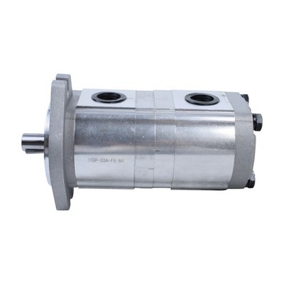 new HGP-33A-F6/6R Shaft Hydraulic Tandem Double Gear Pump