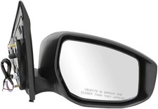 Passengers Side View Power Mirror Assembly For 07 08 09 10 11 12 Nissan Sentra