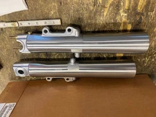 New T/O Fork Lower Legs Sliders Harley Touring FLH Glide Ultra Classic 2000^