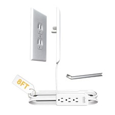 No Shock Child Protector, Outlet  Plug Concealer with Protective Cord Clips,...