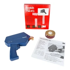 Scotch 752 ATG 3M Blue Adhesive Transfer Applicator or Tape Gun 1/2"- 3/4" tape