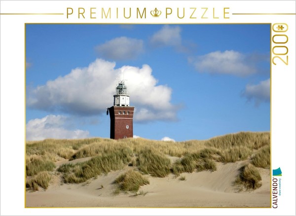 Calvendo Puzzle Lighthouse And Dune | 2000 Pieces, Finished Size 35.4 × 26.4 In-image