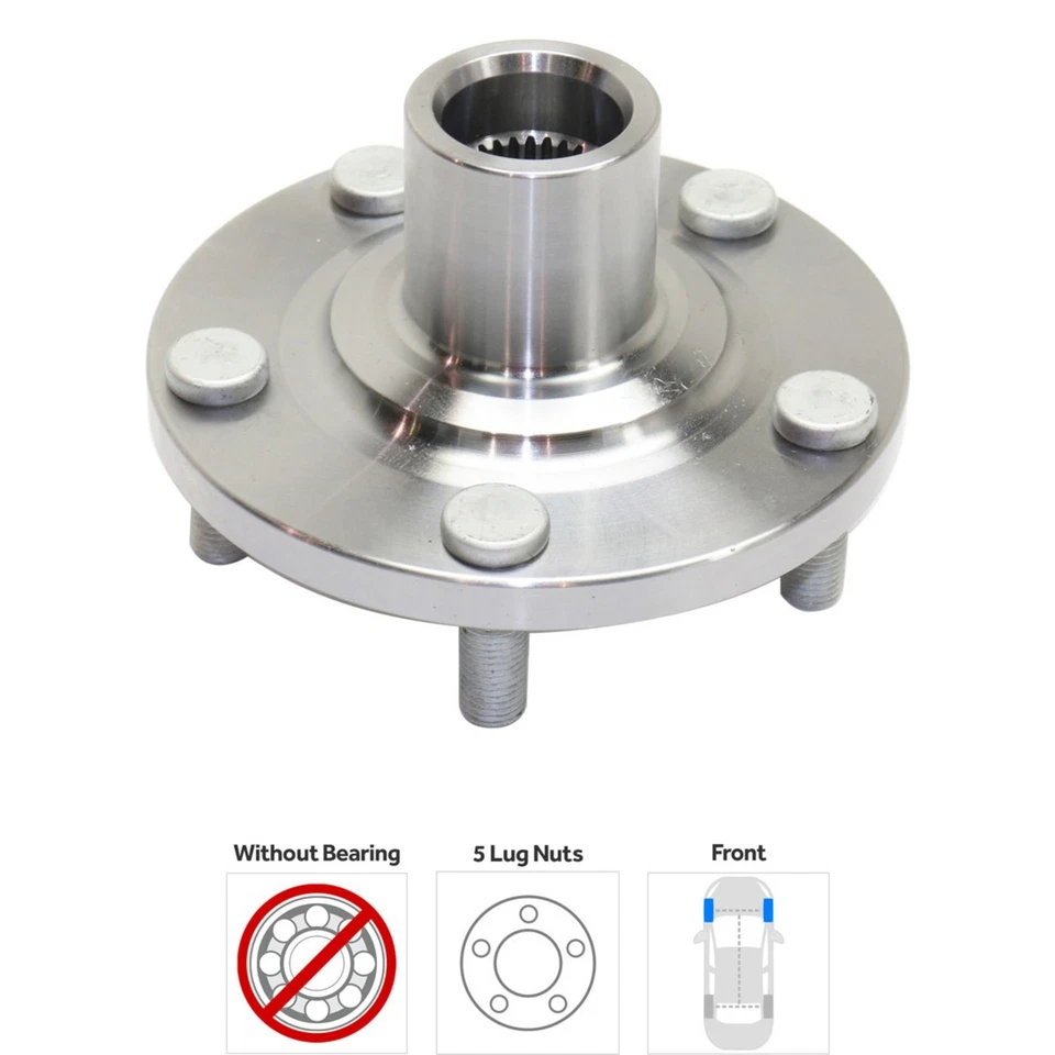 2004 - 2010 年丰田 Sienna 前后轮毂带轴承和传感器 FWD — 第 3/4 张图片