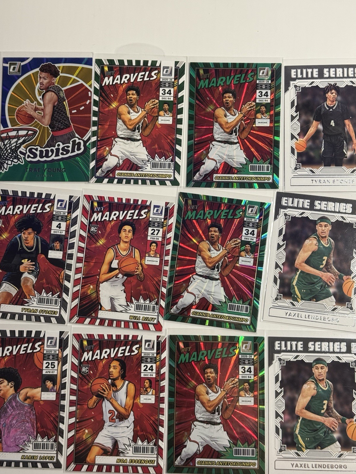 2025-26 Donruss Optic NBA 3 Card Lot - Autos, Numbered, Patch, Rookie, Inserts view 12