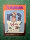 1975 Topps Baseball #5 Nolan Ryan California Angels HOF Great Card!