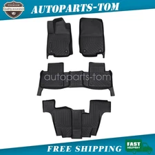 For 2017-2019 Mercedes-Benz GLS Class 4Door 3D TPE Floor Mats Liners All-Weather