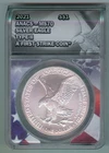 2021 U.S. SILVER AMERICAN EAGLE - KM#273 - FIRST STRIKE - TYPE II - ANACS - MS70