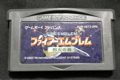 Nintendo Gameboy Advance GBA Fire Emblem The Binding Blade cartridge Only Japan
