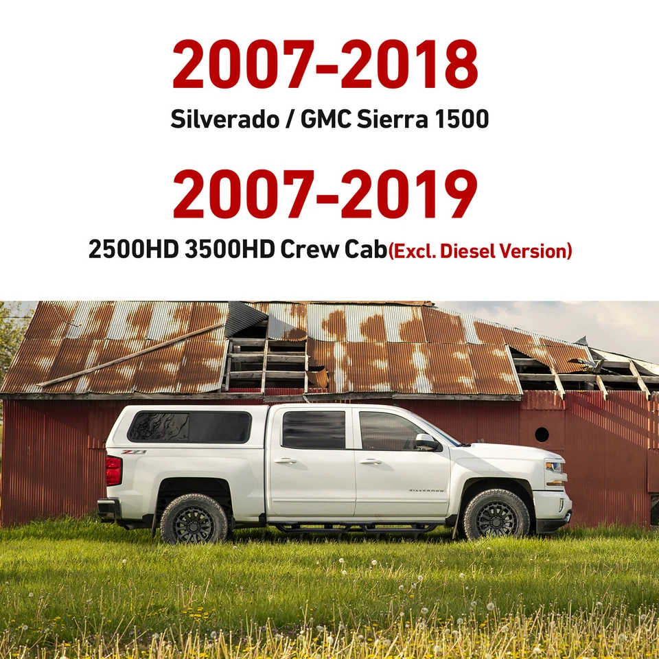 Vijay Fit 2007-2018 Chevy Silverado 2500HD/3500HD Running Boards & Step Bars Foto 3 de 4