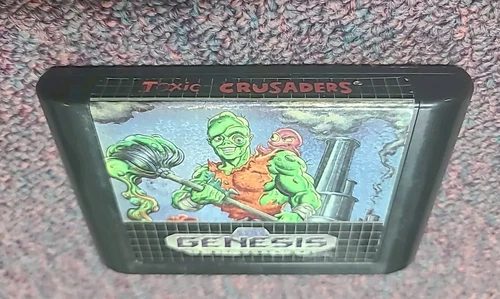 Toxic Crusaders (Sega Genesis) Genesis (Tested & Works Well!) Ships Immediately!