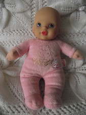 MY FIRST BABY ANNABELL DOLL -  SOFT TOY DOLL 12" WITH RATTLE SOUND - ZAPF
