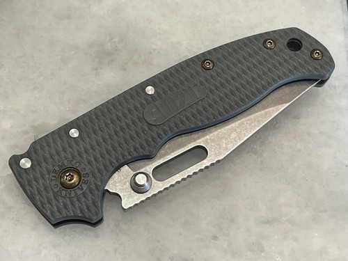 Juego de tornillos de acero inoxidable de bronce dorado para cuchillo Demko 20.5 pivote, escala y clip de bolsillo - Imagen 7 de 7