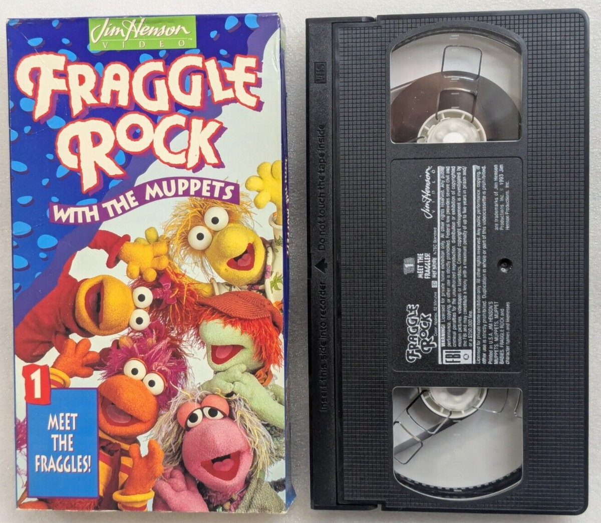 Fraggle Rock Meet the Fraggles (VHS, 1993, Jim Henson Video