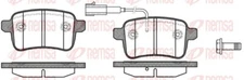 Remsa 1450.02 brake pad set, disc brake for Alfa Romeo
