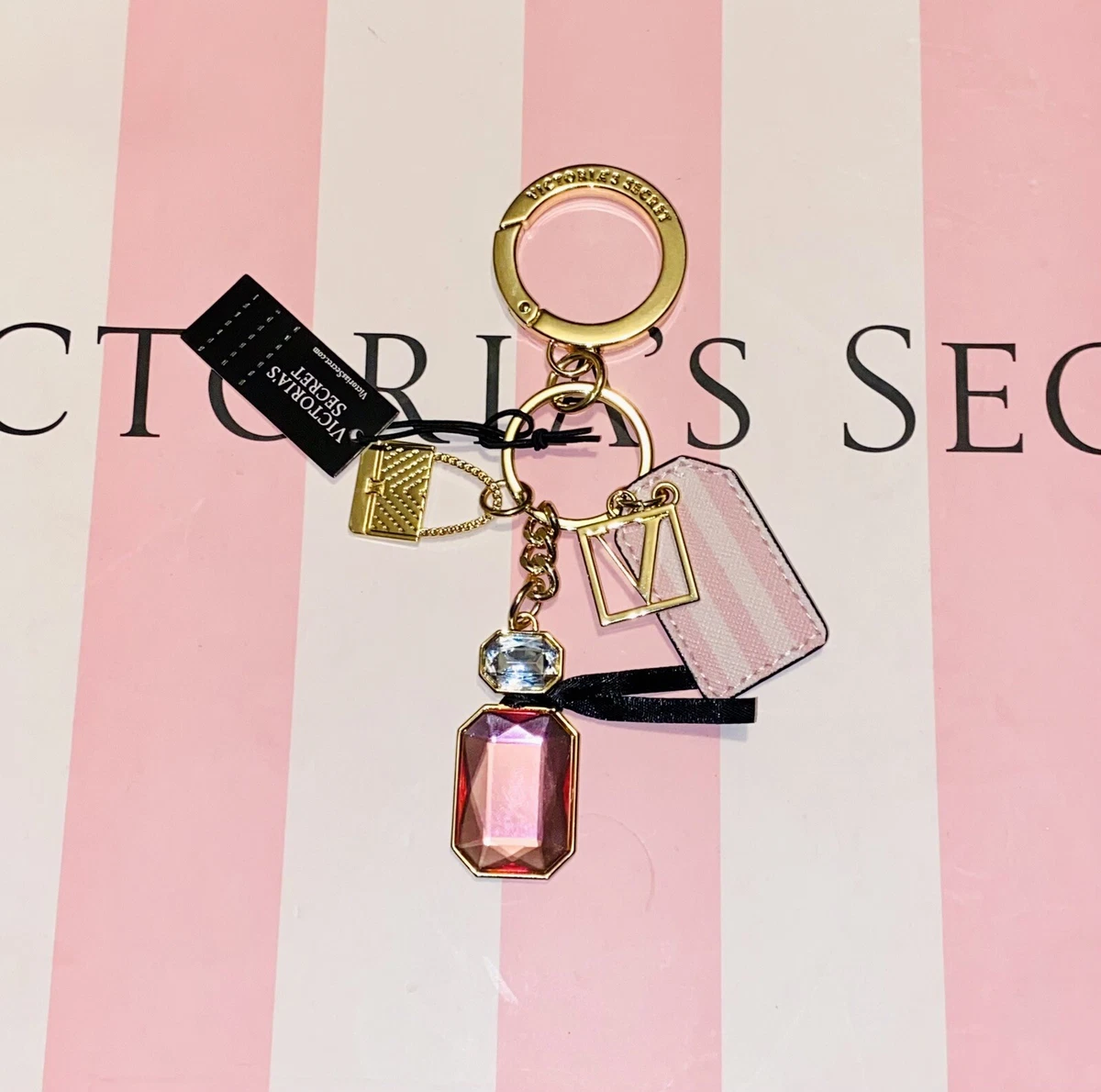 Victoria's Secret Bombshell Bag Charm Keychain